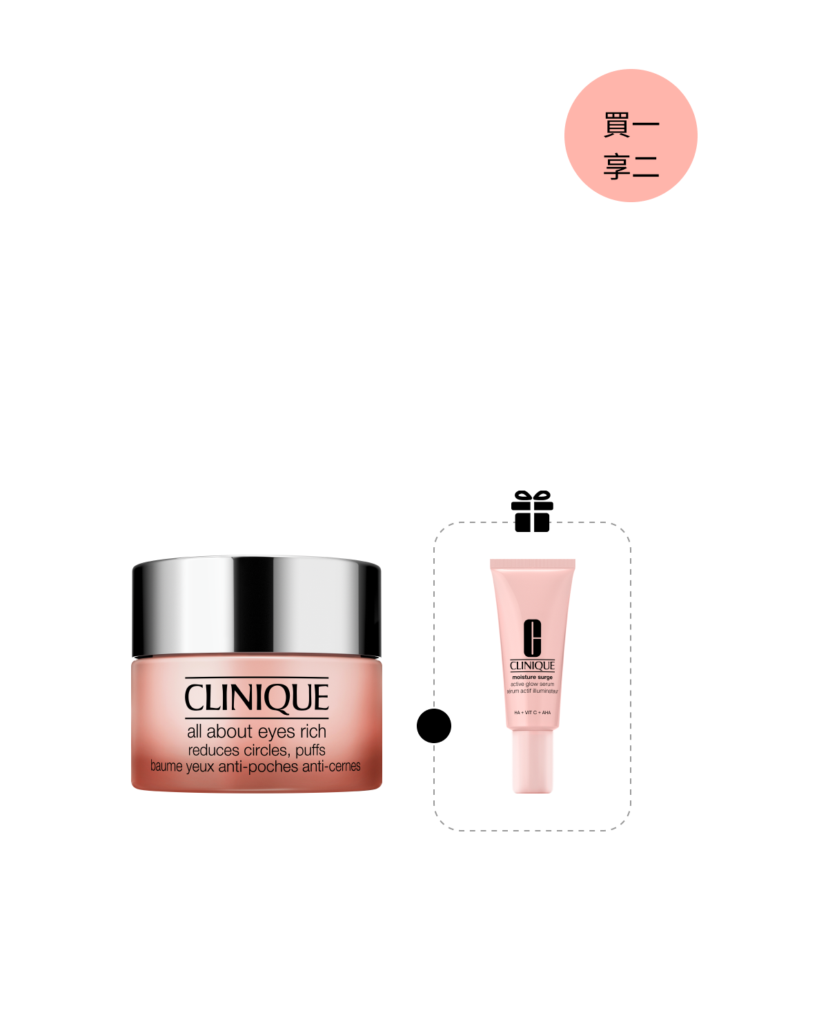 All About Eyes™ Eye Cream and Moisture Surge Serum Set