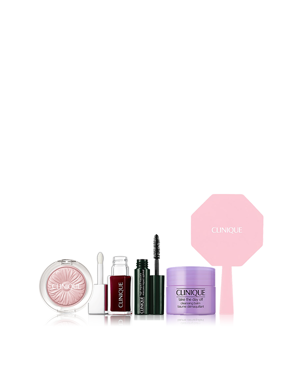 cheek pop black honey oil set