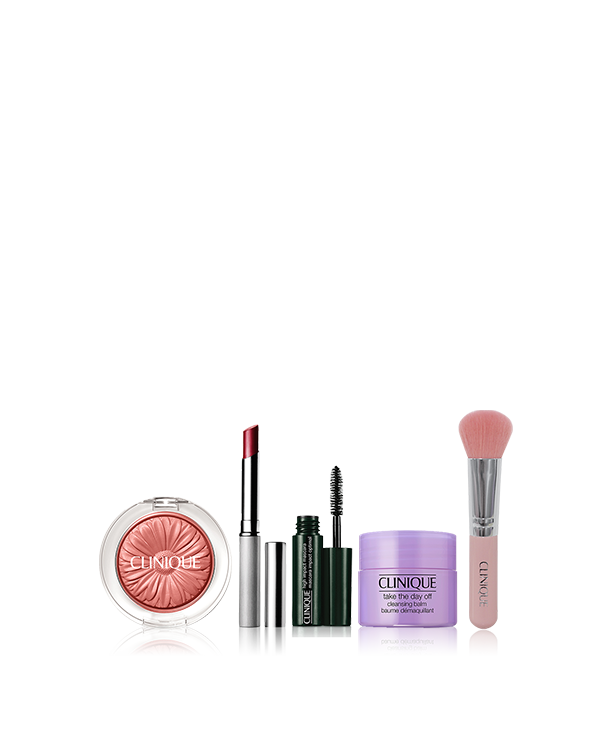 Cheek pop black honey lip set