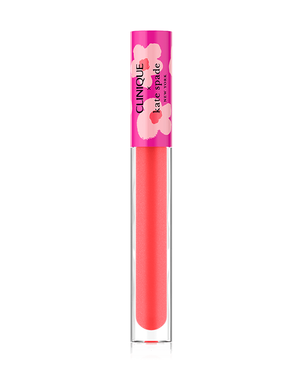 Clinique x Kate Spade New York Clinique Pop Plush™ Creamy Lip Gloss, 紐約最甜聯名！全新時尚包裝 ♡長效鎖水唇膜 X 水感亮澤一整天 X 唇妝持久更立體