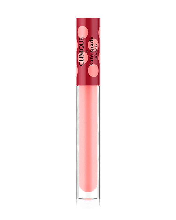 Clinique x Kate Spade New York Clinique Pop Plush™ Creamy Lip Gloss, 紐約最甜聯名！全新時尚包裝 ♡長效鎖水唇膜 X 水感亮澤一整天 X 唇妝持久更立體
